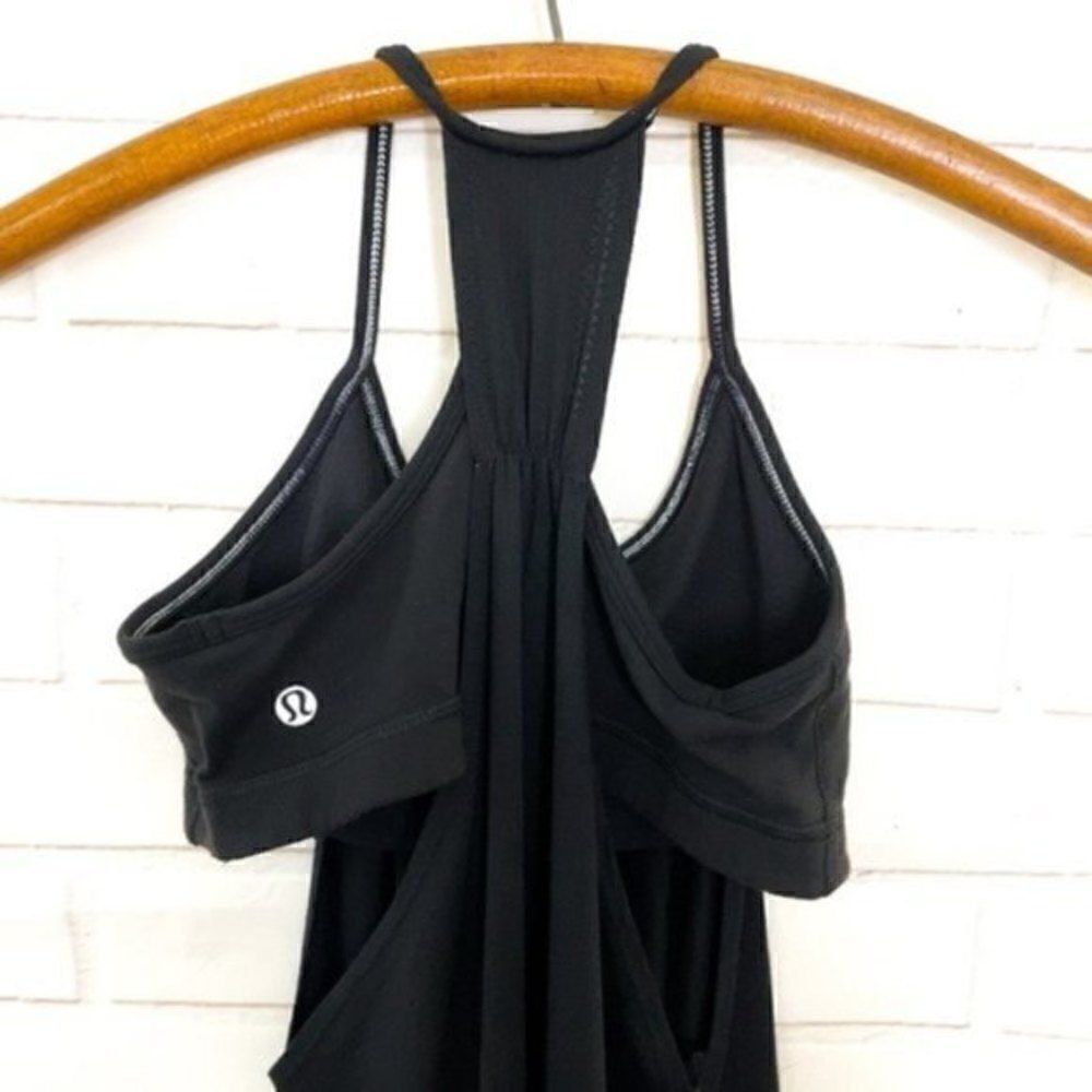 2 for $30 LULULEMON ATHLETICA No Limit Tank Black - Picture 3 of 7